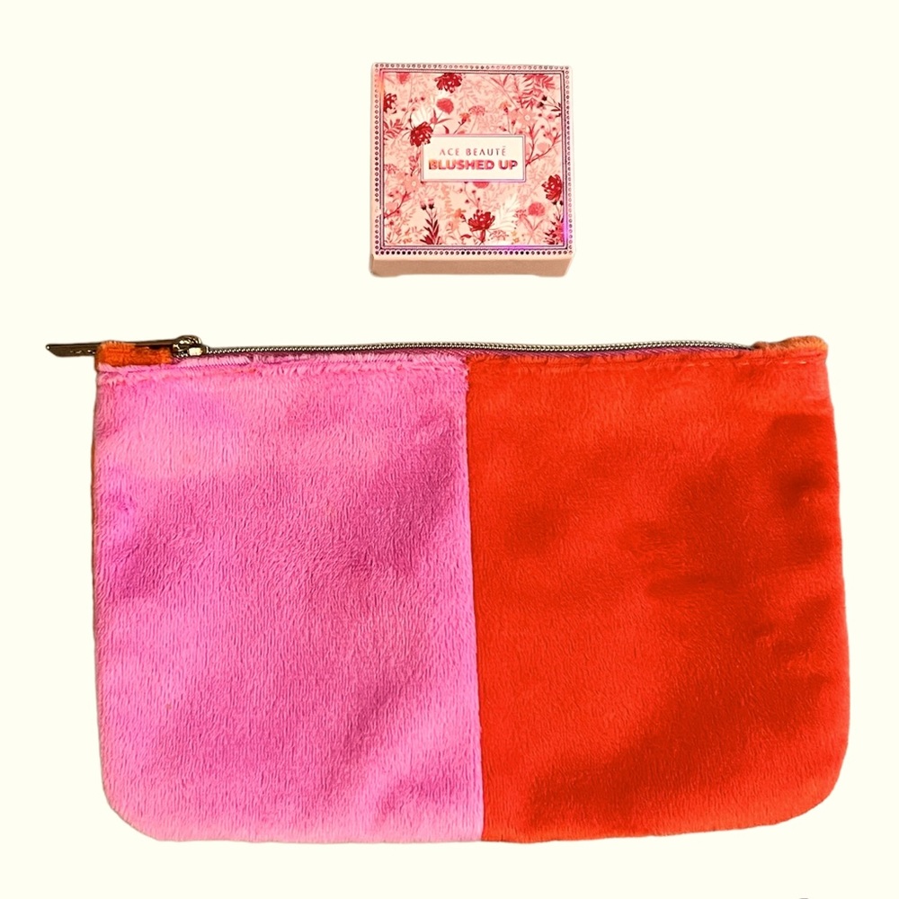 IPSY Makeup Bag + Ace Beauté BLUSHED UP PLUMMY